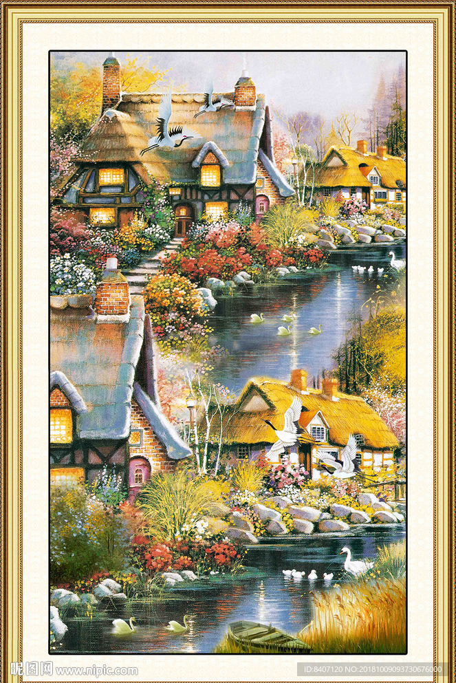 油画风景