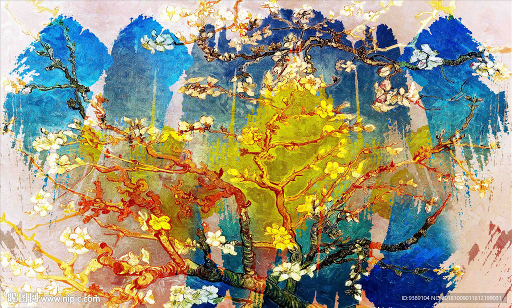 花卉油画