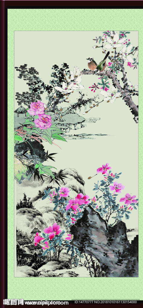 工笔花鸟