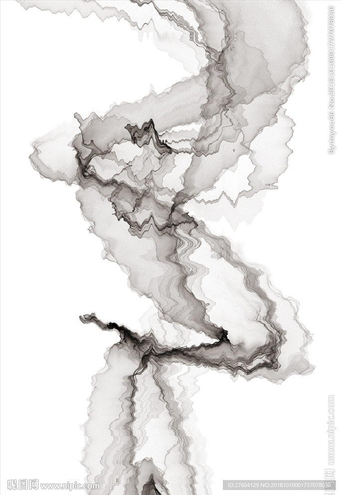 新中式水墨抽象画