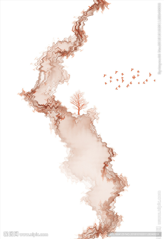 中国风抽象室内装饰画