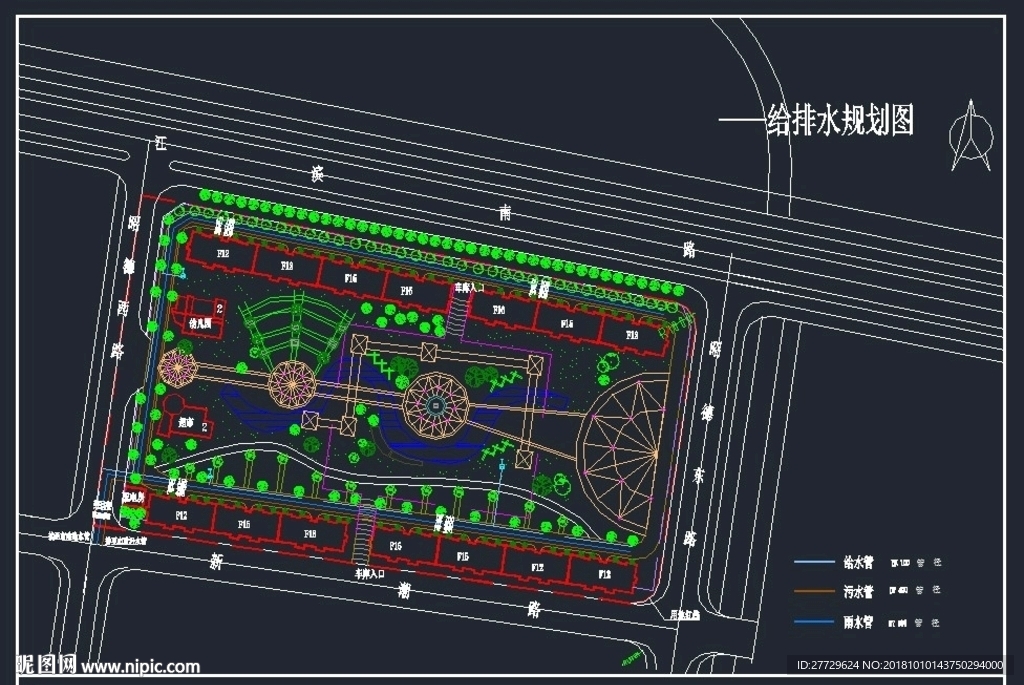 总平面图