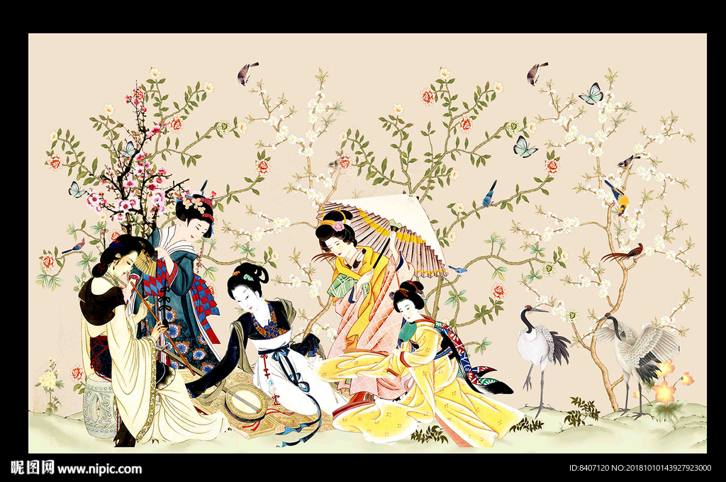 仕女图