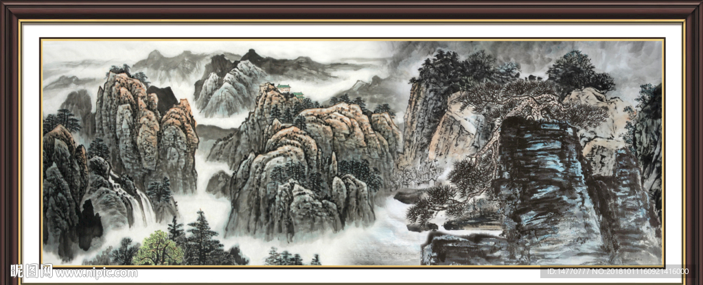 国画山水