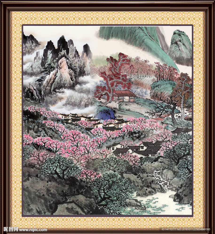 国画山水