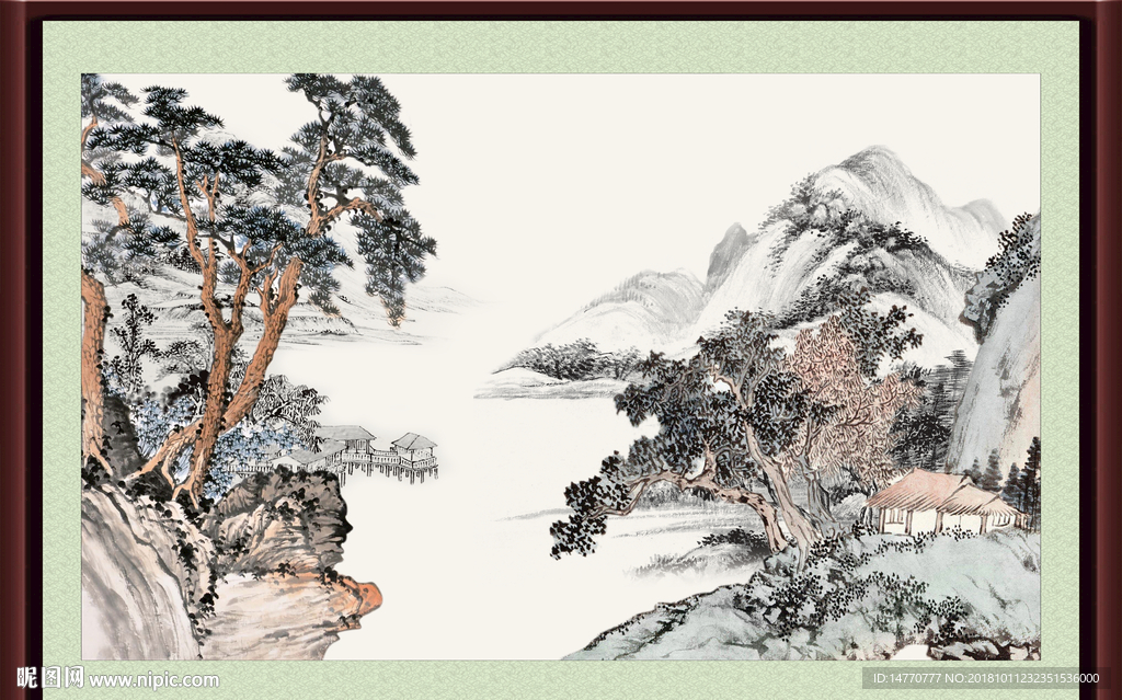 国画山水