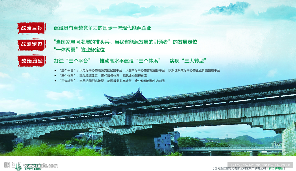 国网企业文化海报