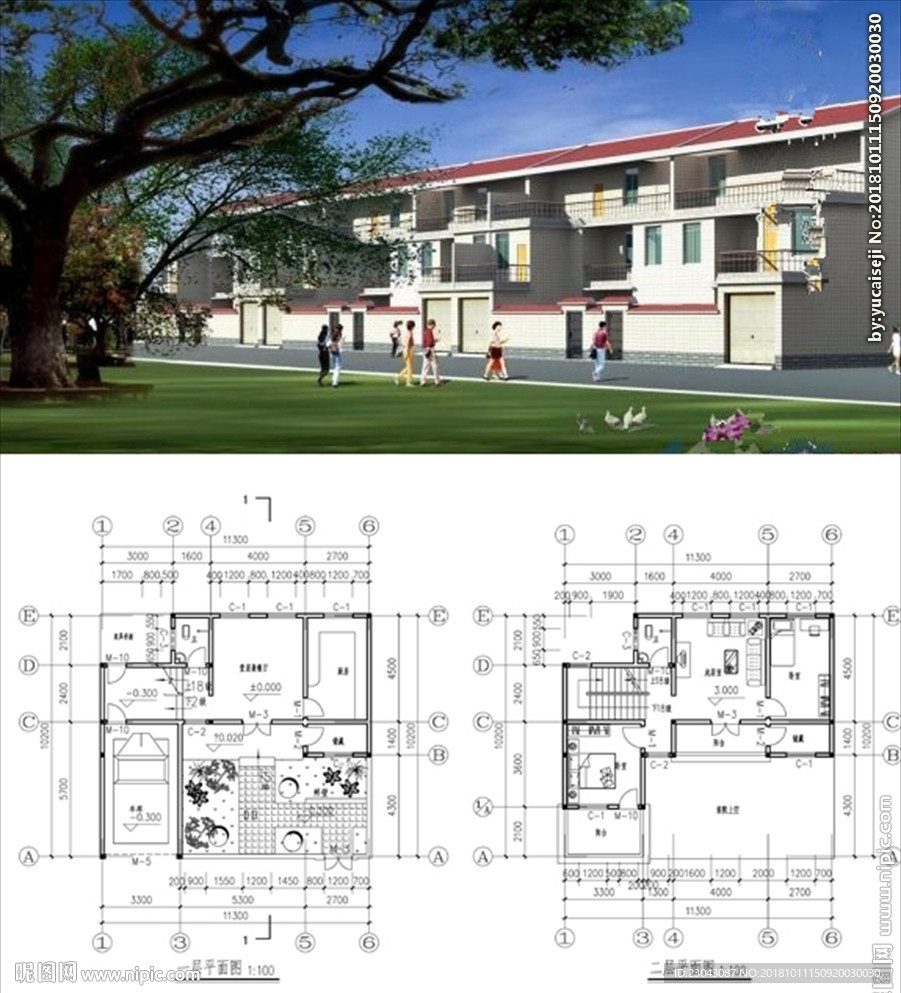 自建房施工图CAD图(含CAD