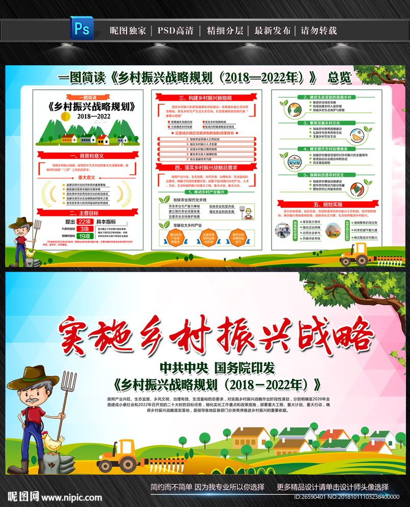 乡村振兴战略规划图解