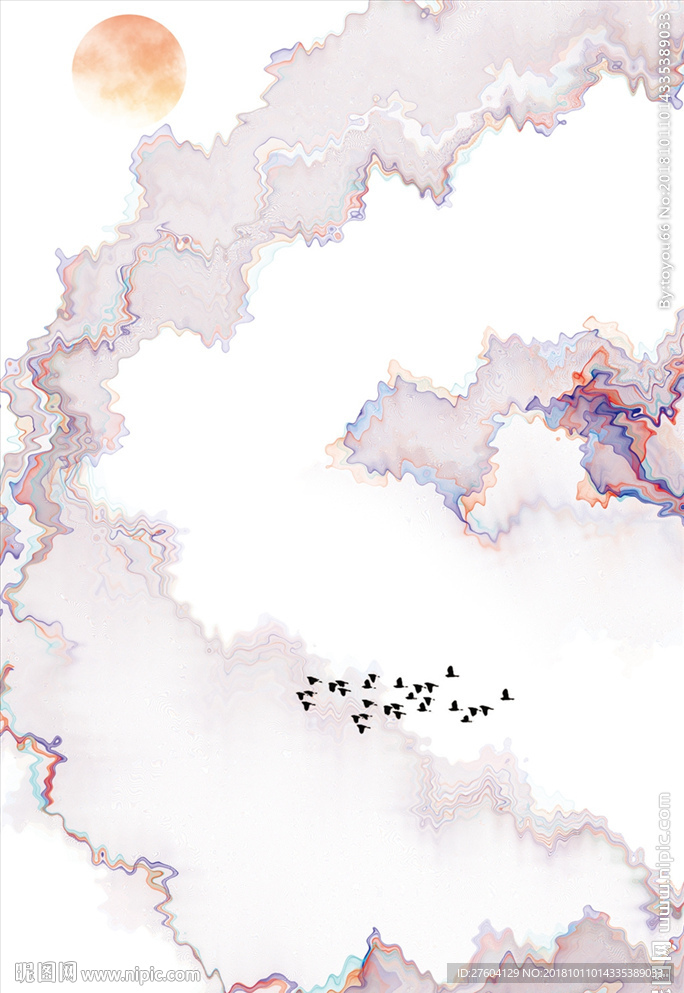 写意画新中式装饰画