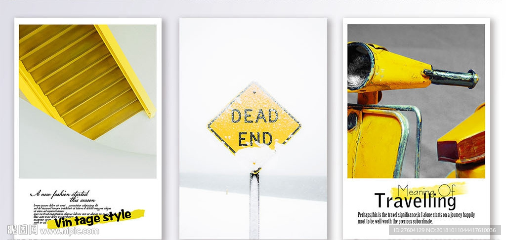 欧式风景电动车灯建筑装饰画