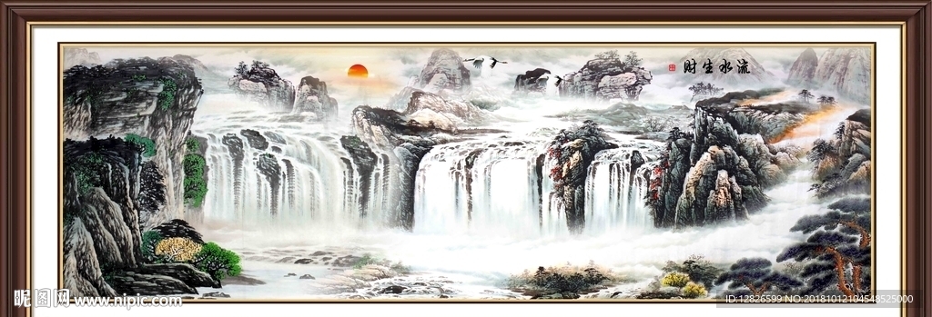 国画山水