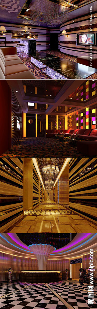 娱乐场所施工图含CAD结构图