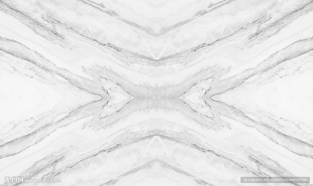 淡雅灰纹大理石拼花电视背景墙