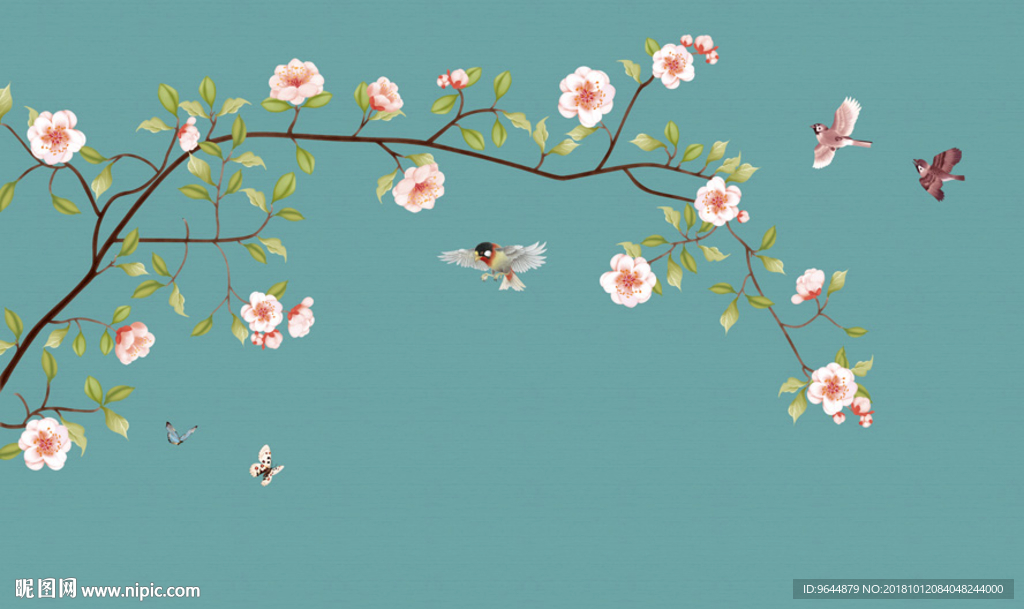 禅意花鸟