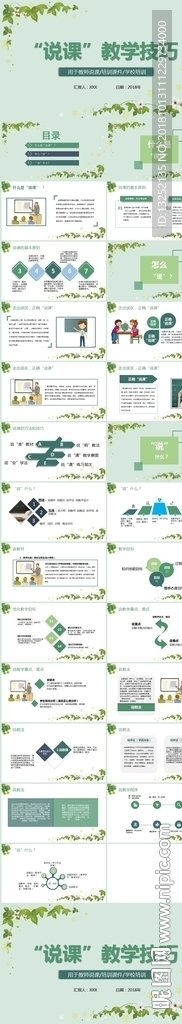 教师“说课”教学教育技巧