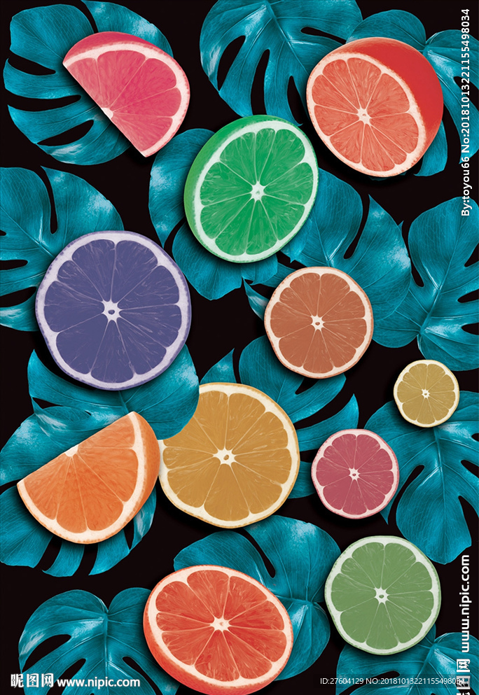 简约植物水果装饰画