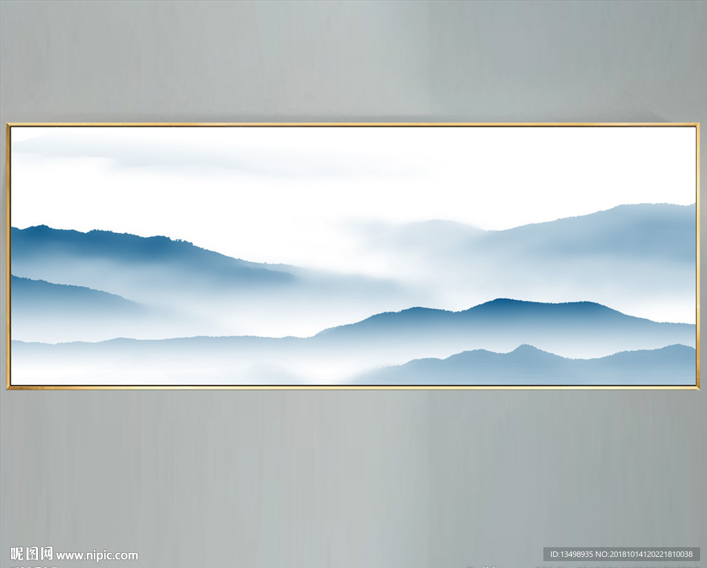 新中式水墨画