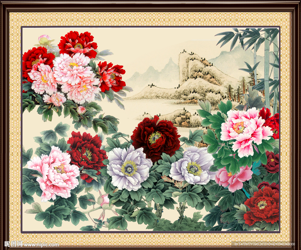 牡丹 富贵牡丹 富贵有余