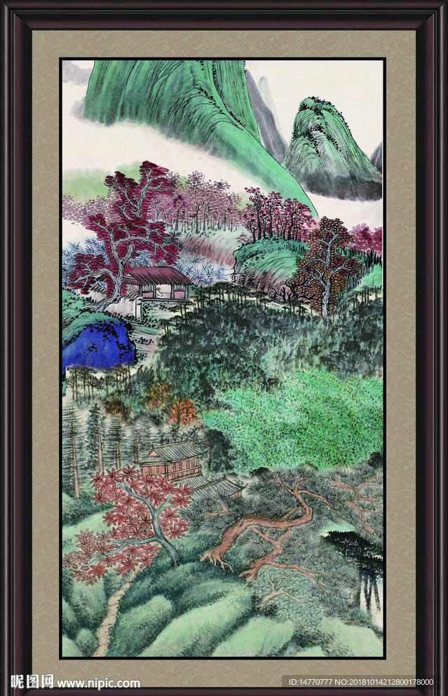 国画山水