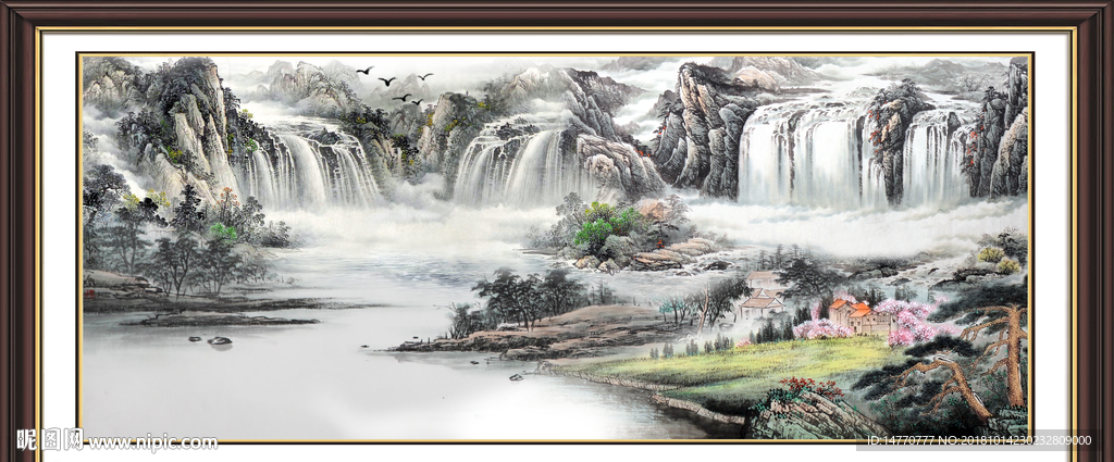 国画山水