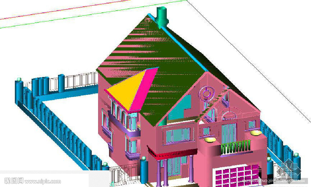 建筑施工图含CAD结构图