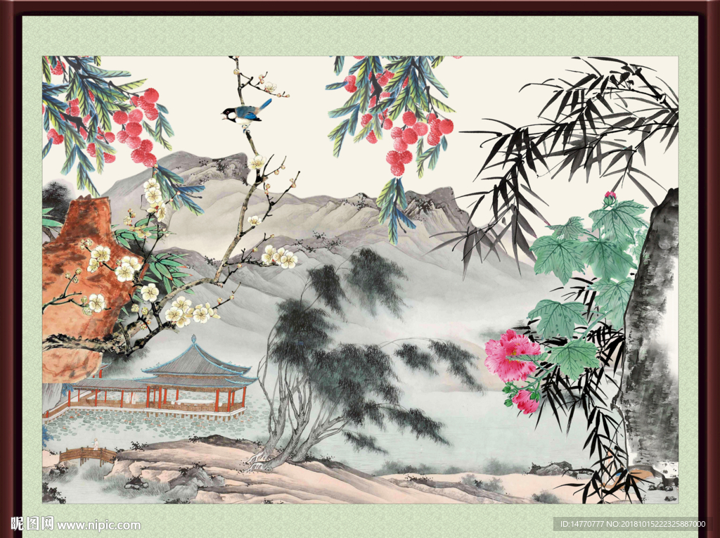 竹子图 竹子画 水墨竹子