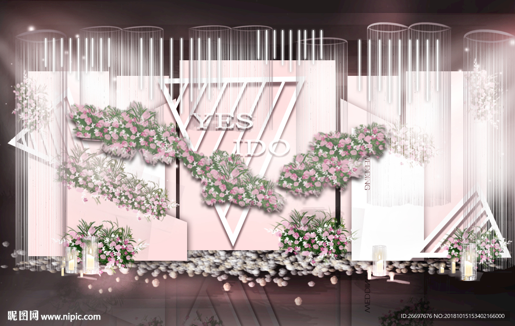 大理石简约婚礼