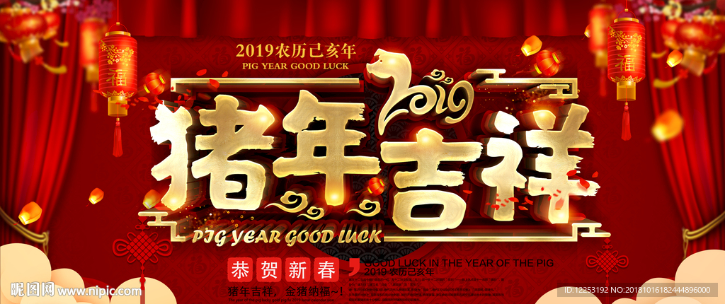 2019猪年