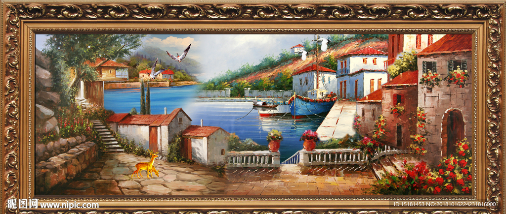 油画 油画风景