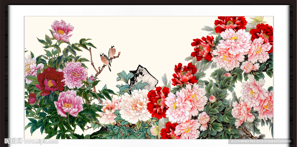富贵满堂 牡丹富贵图 富贵吉祥