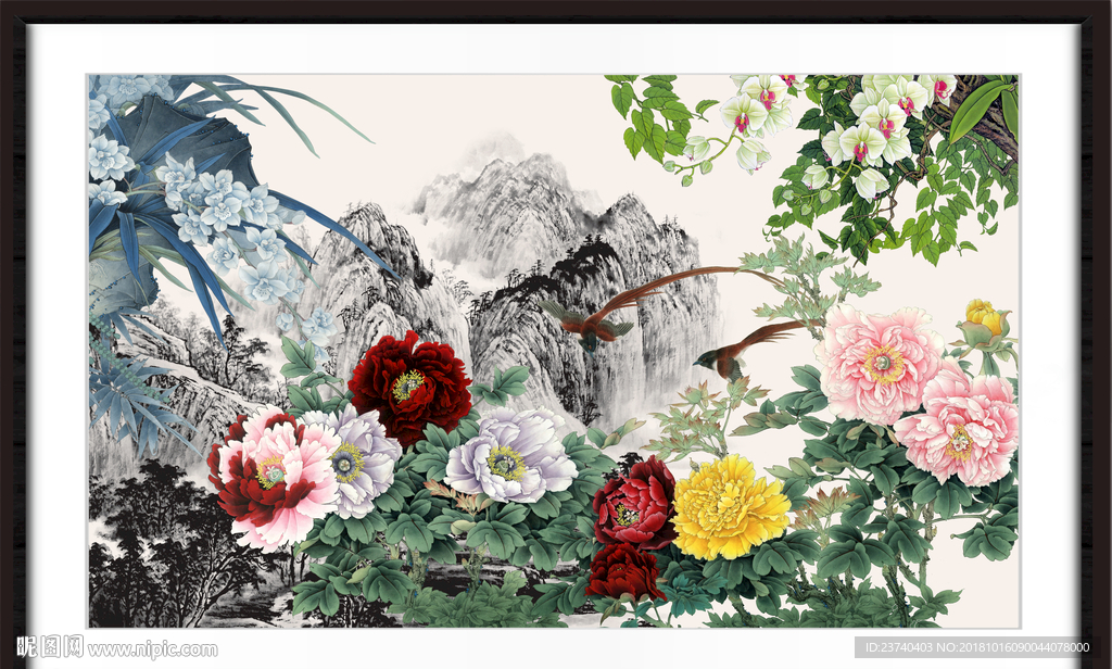 富贵满堂 牡丹富贵图 富贵吉祥