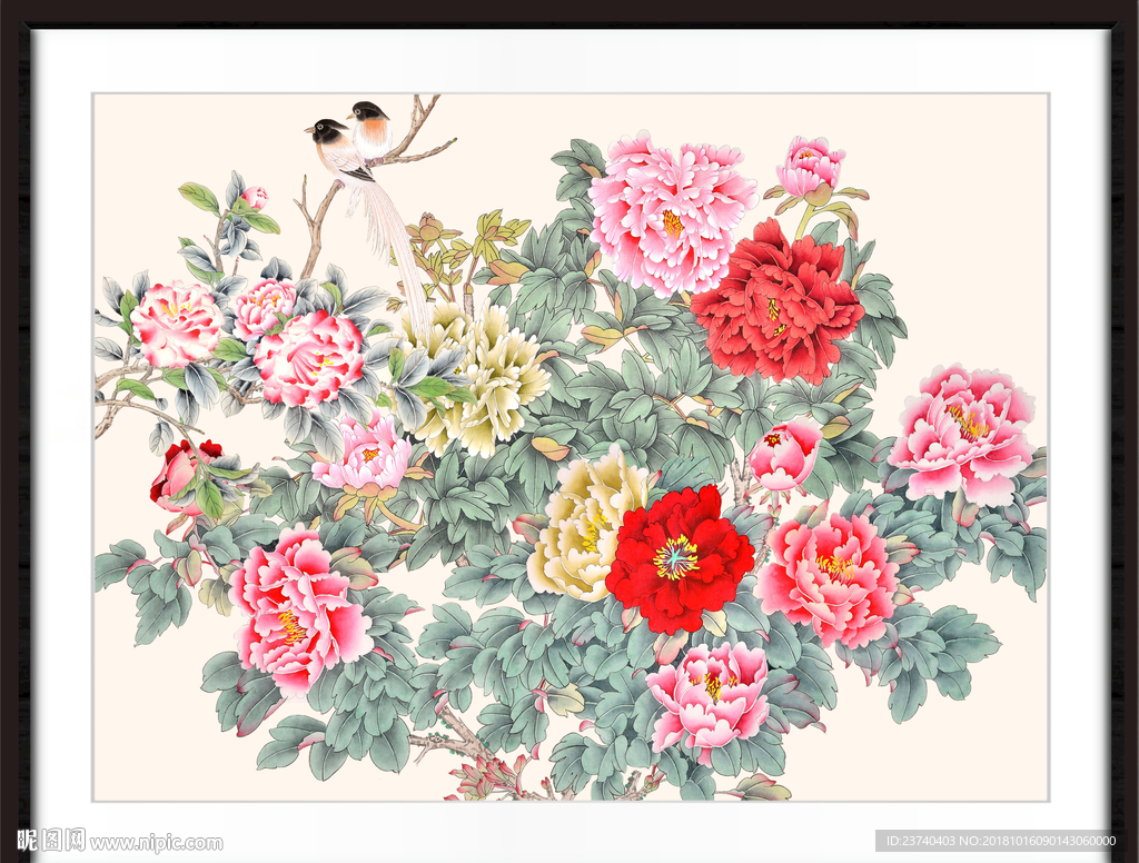 富贵满堂 牡丹富贵图 富贵吉祥