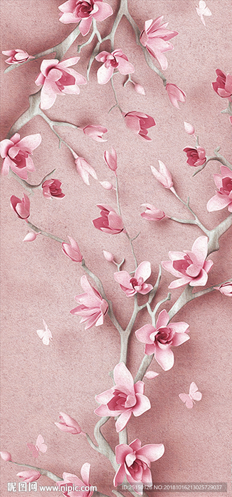 精美花卉装饰画