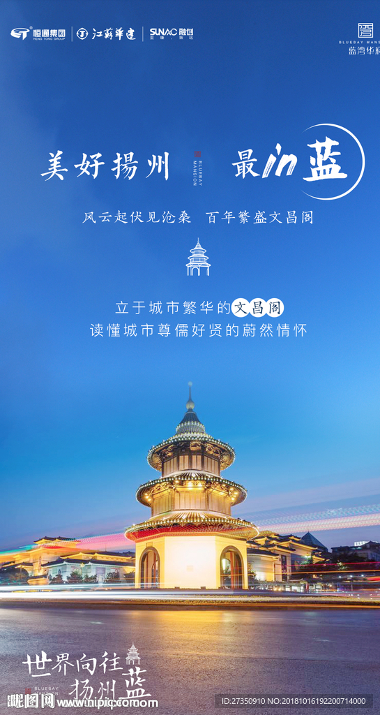 城市海报 地产海报 微信海报