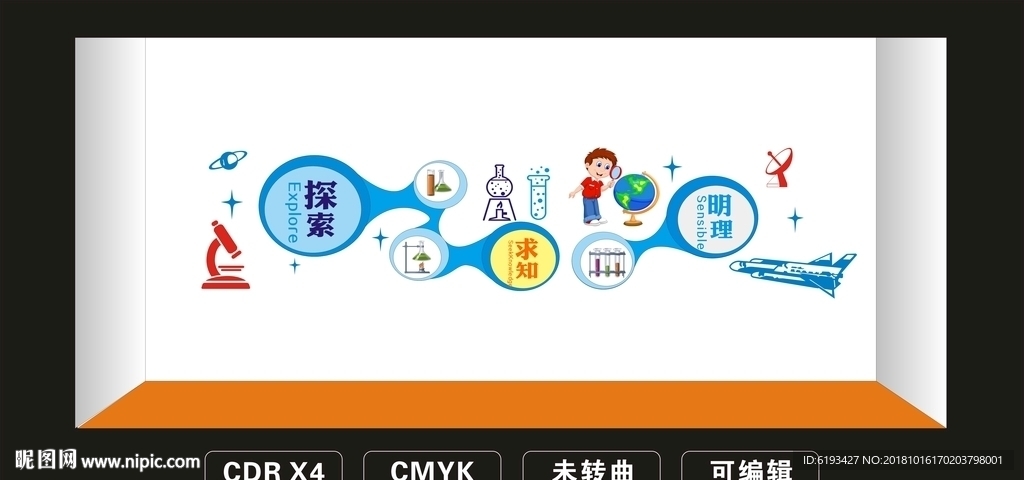 实验室 墙体设计 探索 求知