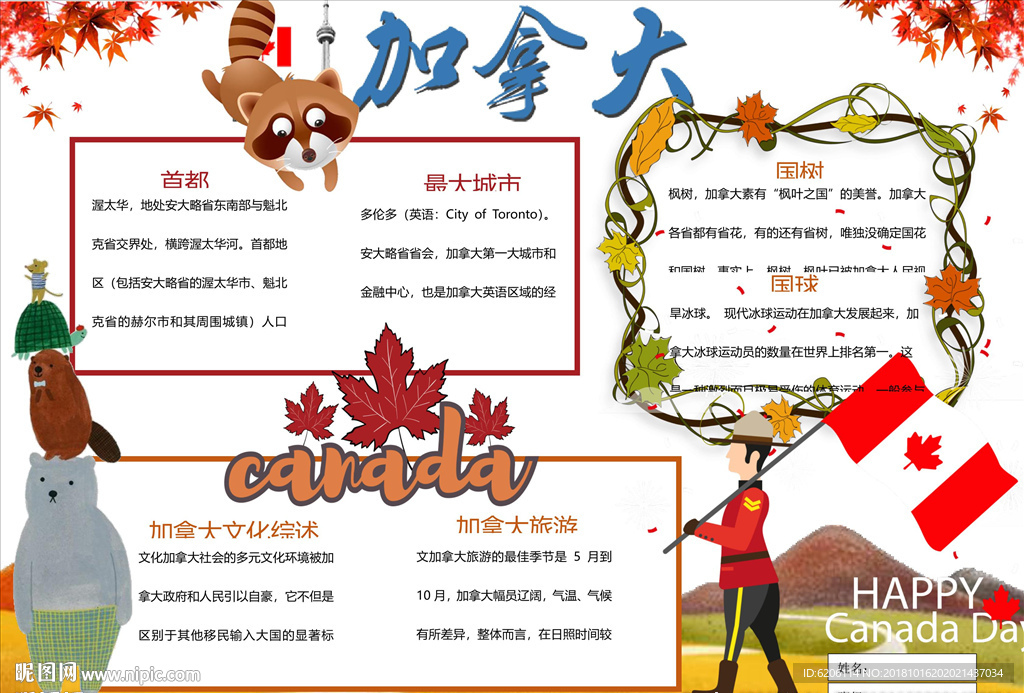 加拿大小报