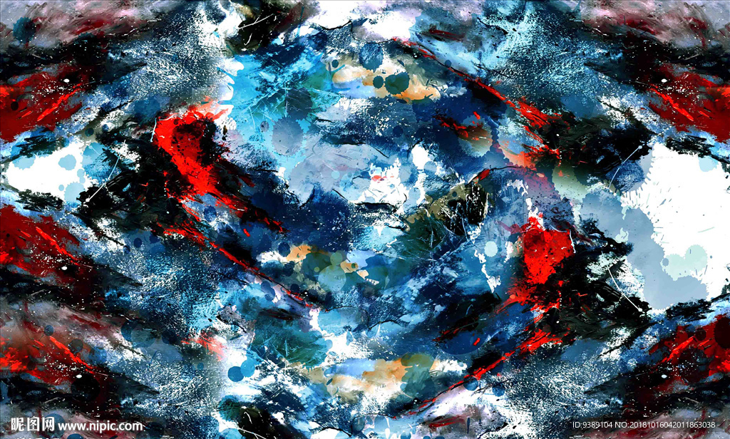 抽象油画