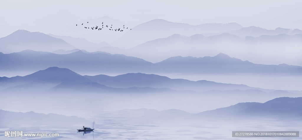 大型山水画 山水壁纸