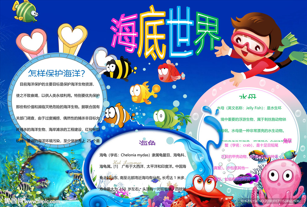 海底世界小报