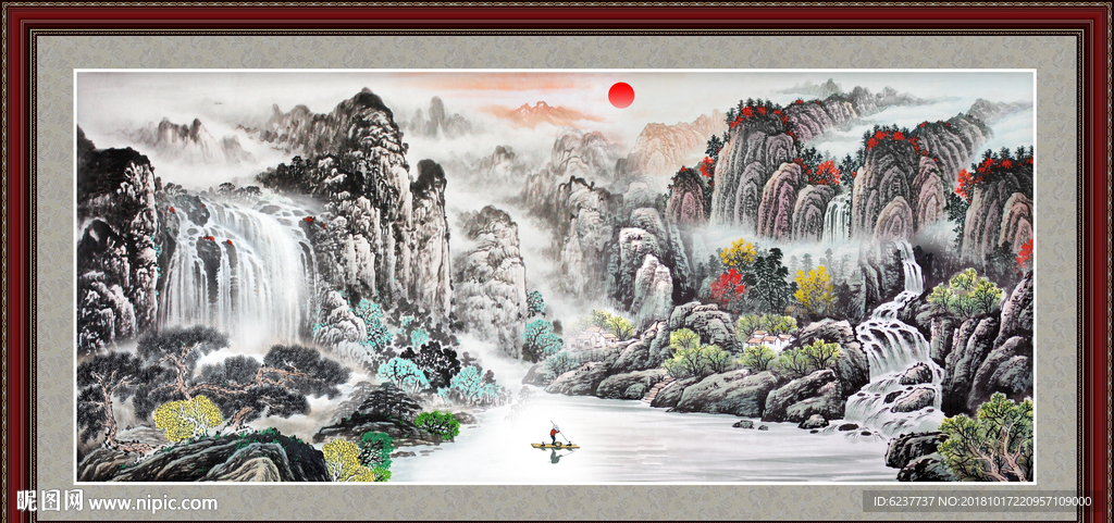 山水画