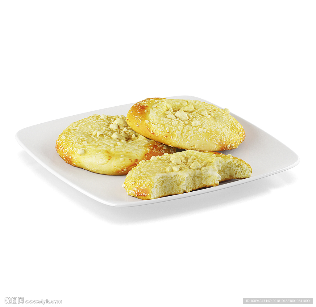 食品 水果 C4D模型 面包