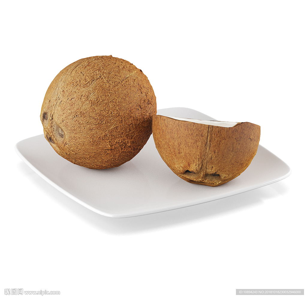 食品 水果 C4D模型 面包