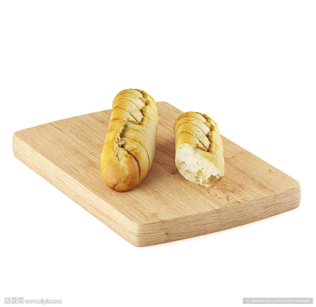 食品 水果 C4D模型 面包