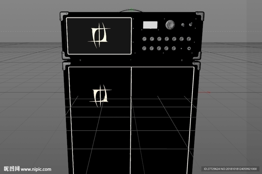 音响模型 3d打印模型