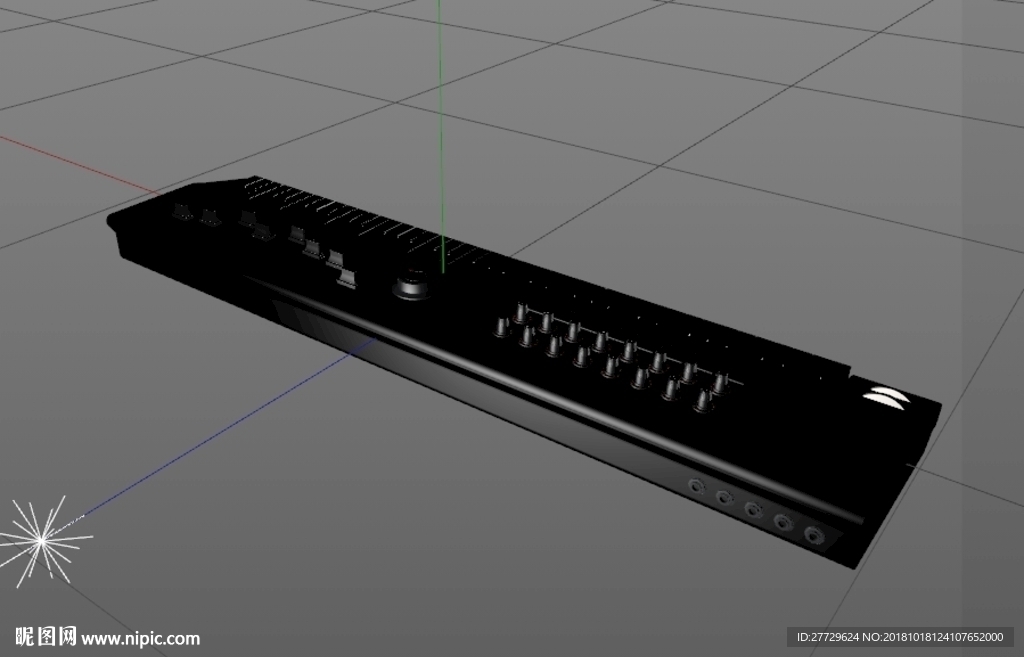 键盘模型 3d打印模型