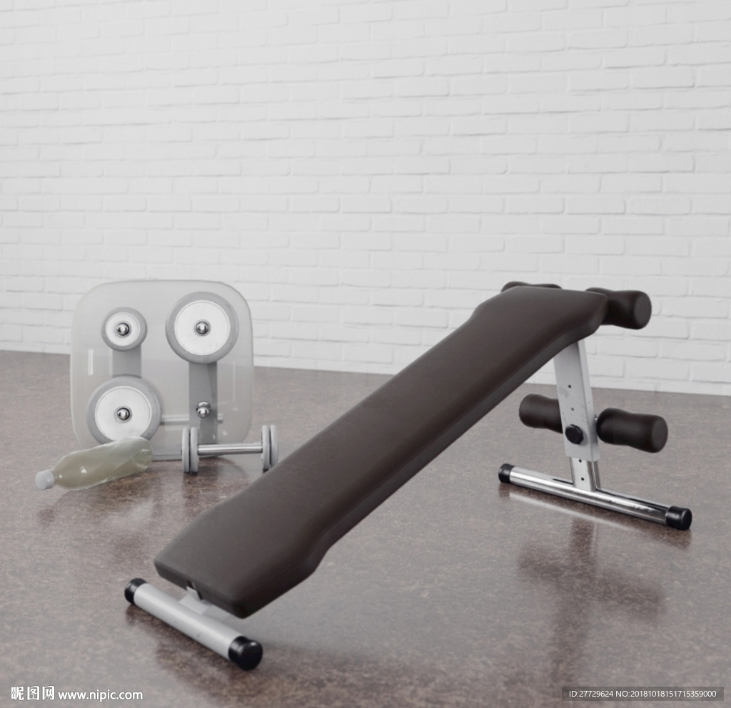 健身器材c4d