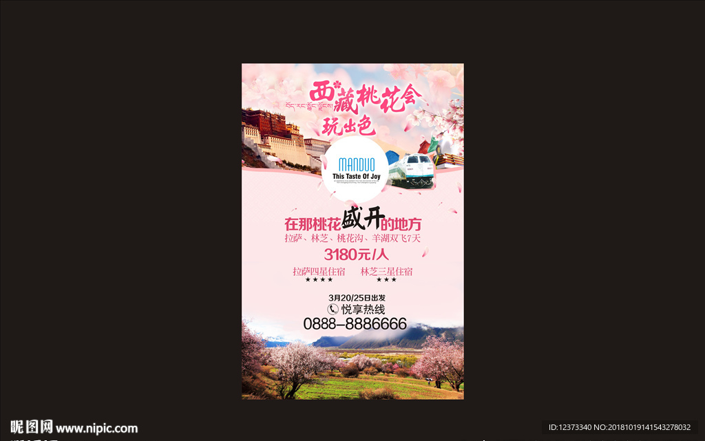 带你去旅行 旅游海报