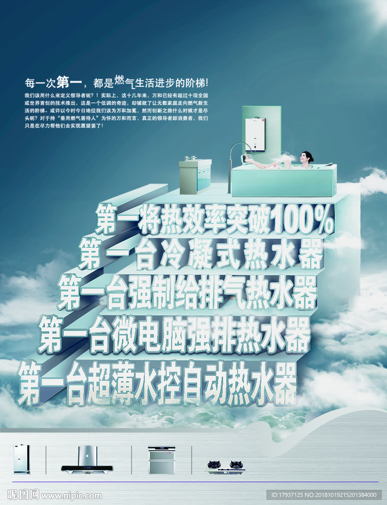 原装 进口 热水器 燃气 高档
