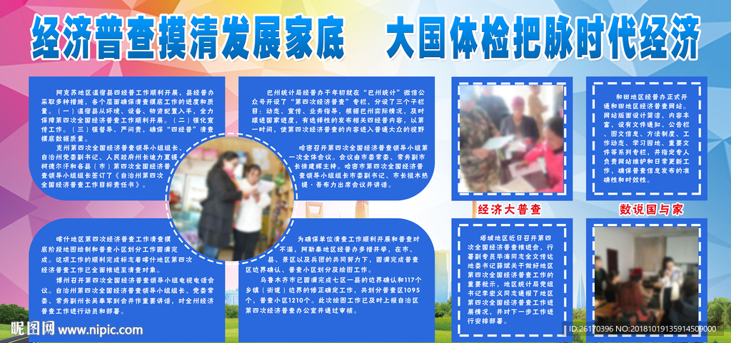 经济普查展板